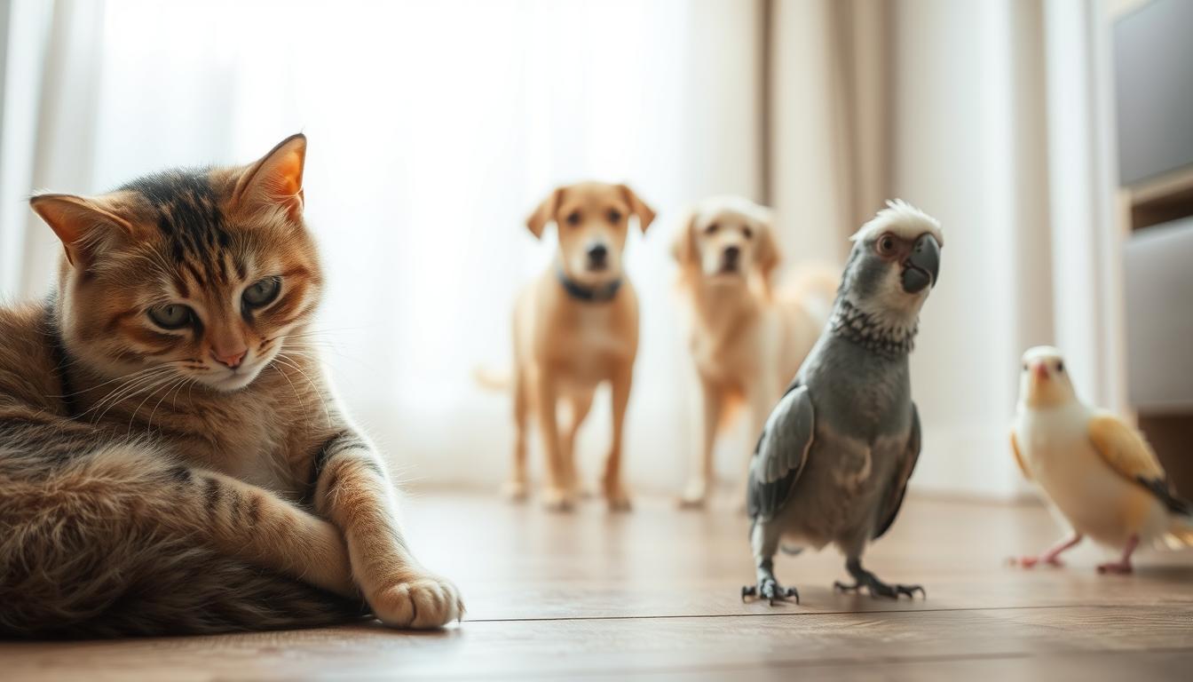 stressed indoor pets