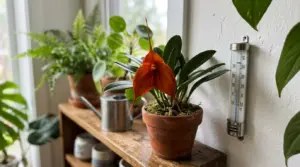 Masdevallia: flor triangular vibrante, cultivo em ambiente fresco